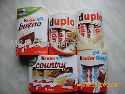 Kinder Duplo,Kinder Delice,Kinder Country,Germany Ferrero 21food - supplier price