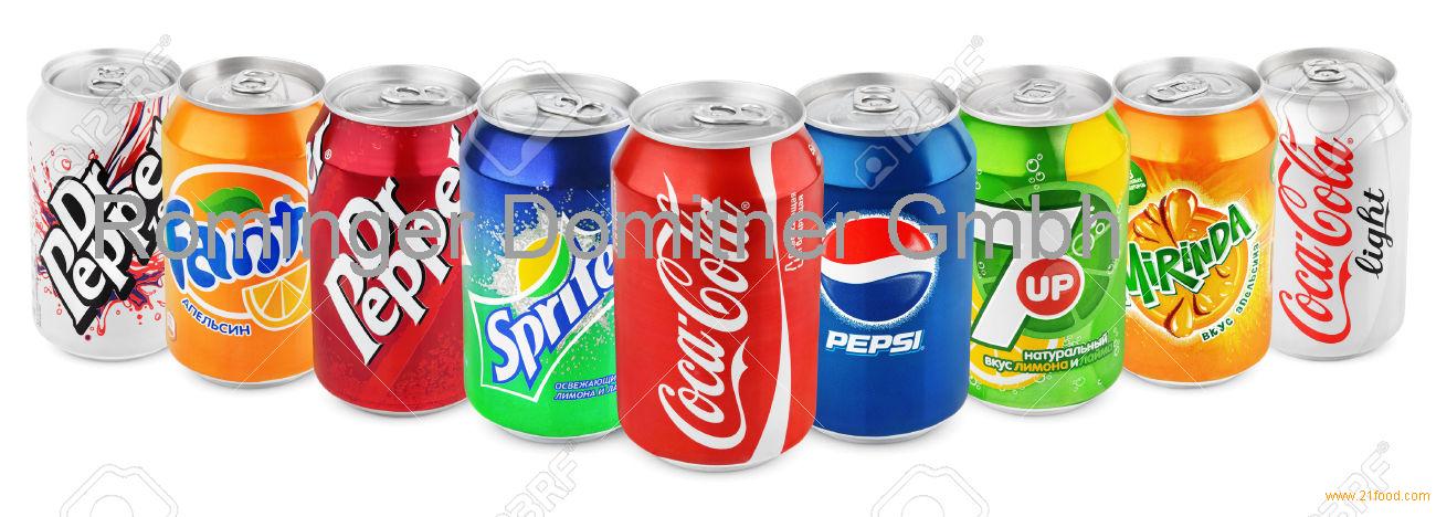 Безалкогольные напитки ( Coca-cola, Fanta, Sprite, 7UP, Pepsi)