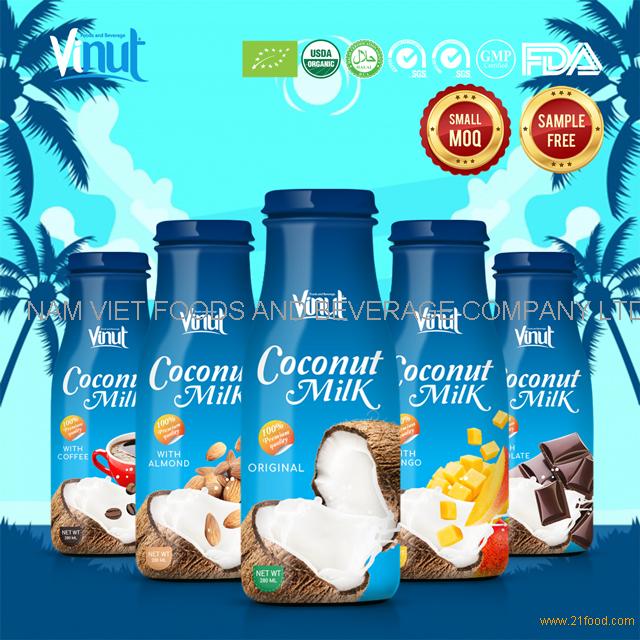 Healthy Coconut Milk With Pineapple Flavor