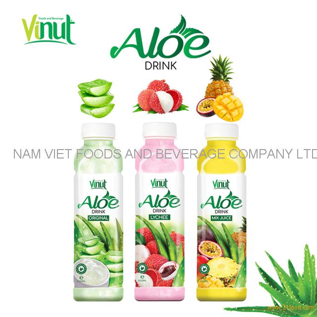 High quality strawberry flavored aloe vera drink original