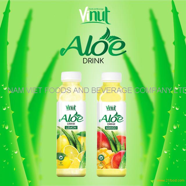 VINUT FDA HACCP original aloe vera soft drink with aloe cubes