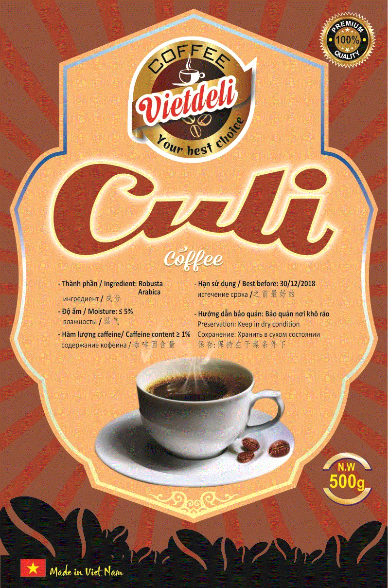 Sell CULI ROASTED COFFEE BEANS - VIETDELI