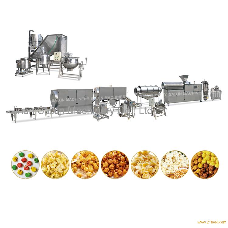 popcorn machine full automatic big large Popcorn making Machines