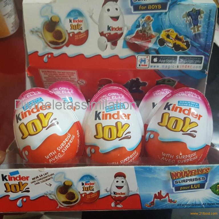 Calendrier de l'Avent des Fêtes Kinder Joy, Cameroon