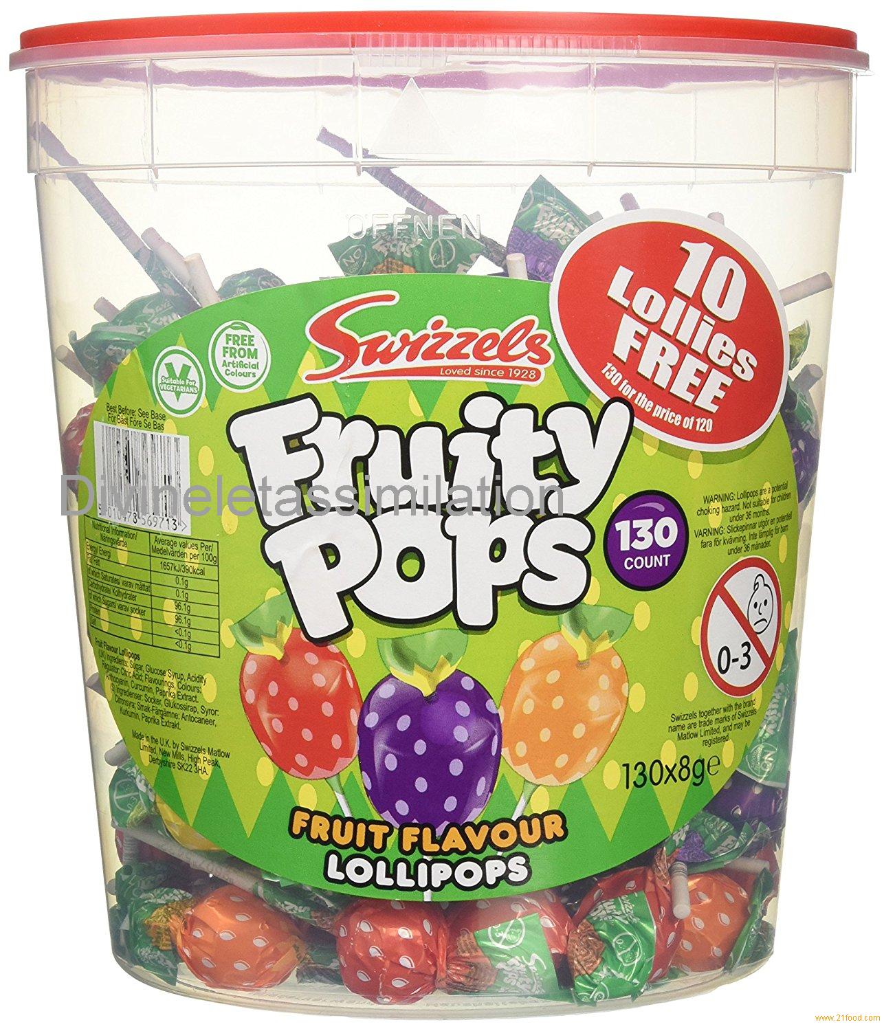 Swizzels Matlow Fruity Pops Lollies Original 130x8gcameroon Swizzels Matlow Fruity Pops 1373