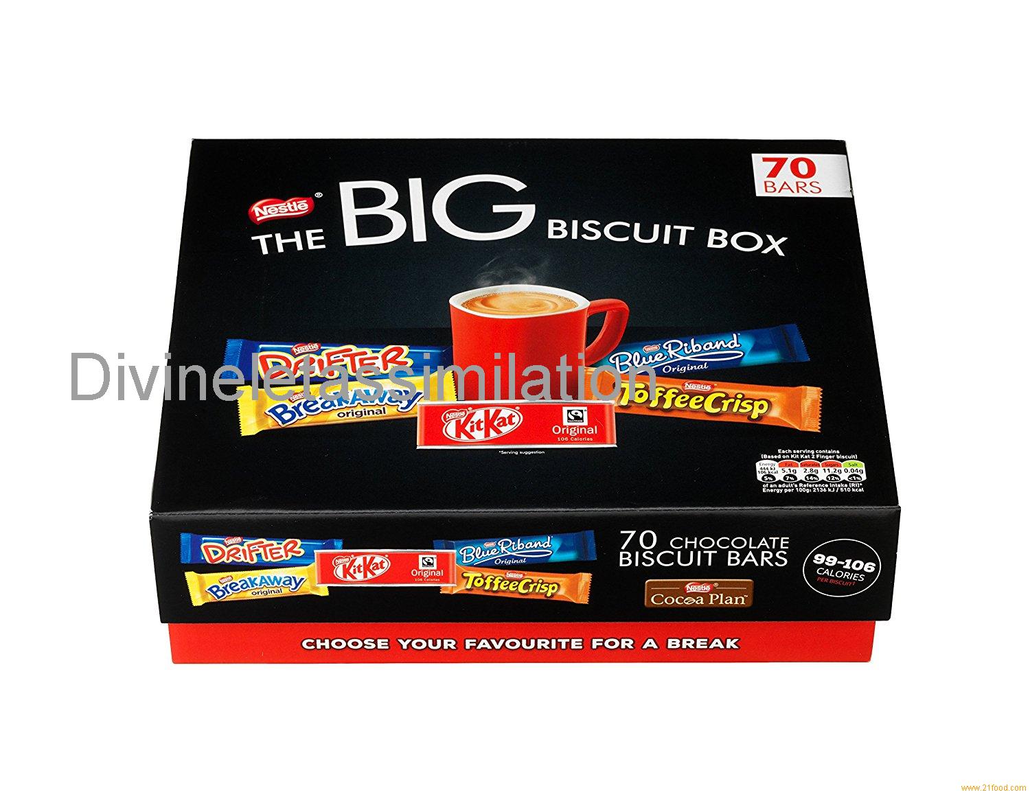 Nestl?? The BIG Biscuit Box Chocolate Biscuit Bars