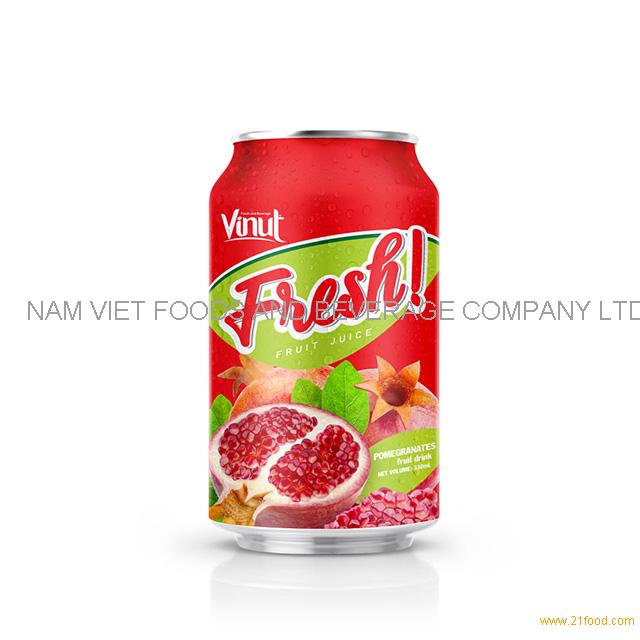 500ml Cans Pomegranate Juice Drink