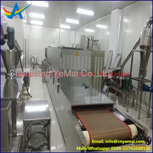 Continuous Microwave Mesh Belt Dryer for Food,Tea,Herbs