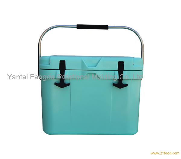 China Plastic Fishing Cooler Box Small Rotomolded Fish Ice Cooler