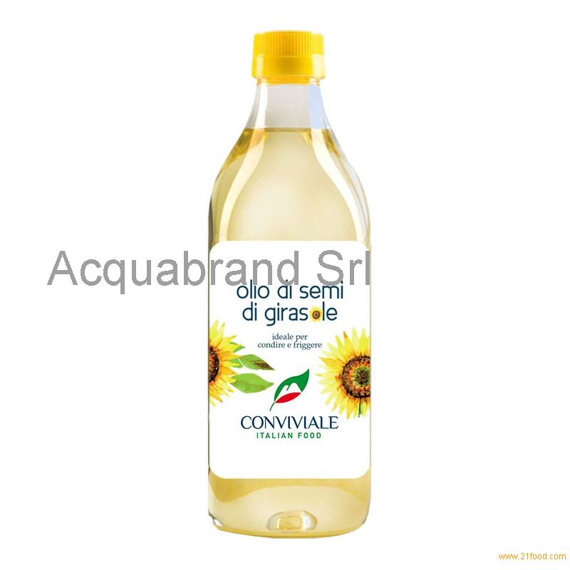 Sun Flower Oil 1 lt.,Italy Conviviale price supplier - 21food