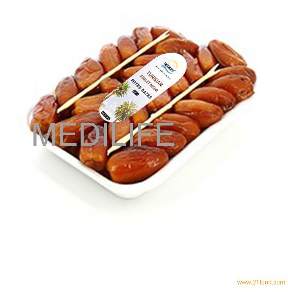 Pitted Dates ;Fresh Seedless Dates 400 gr tray