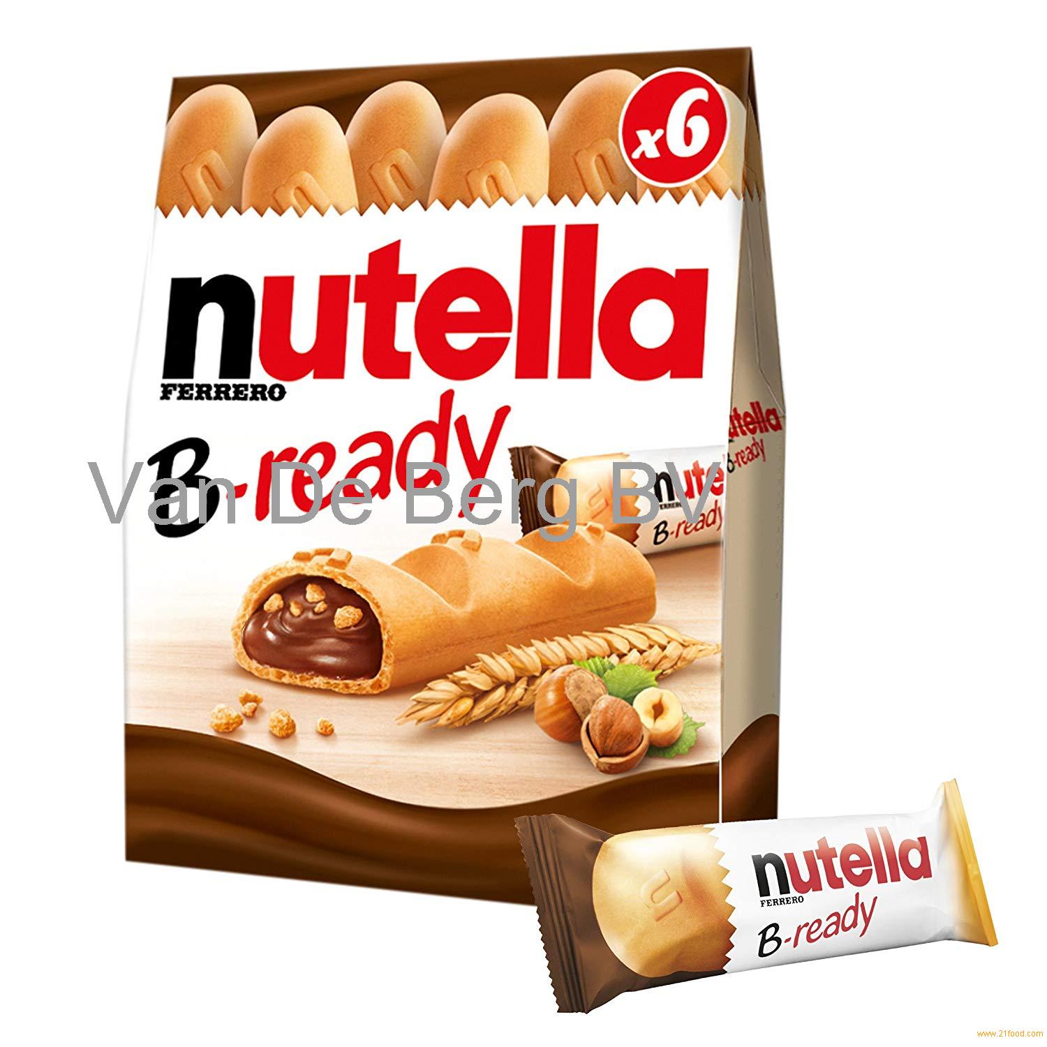 Nutella B-Ready Biscuits Pack Of 6,Netherlands Nutella Price Supplier ...