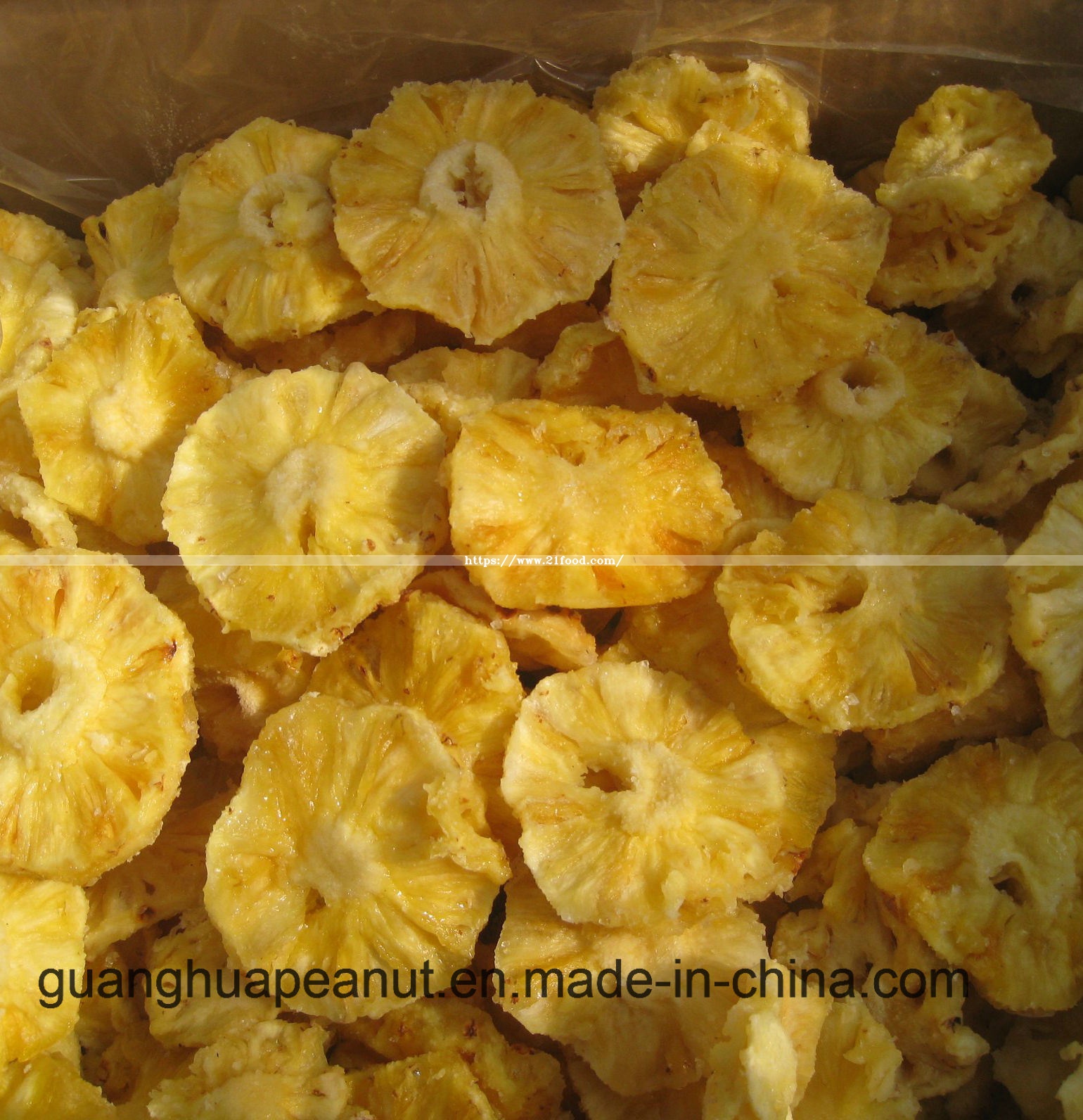 Best Quality and Mixed Color Dried Pineapple Dices