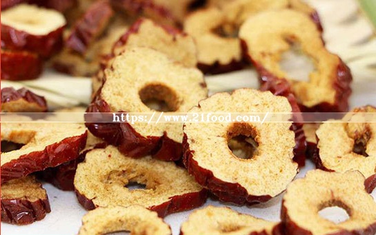 Fd Chinese Red Jujube Slices Herbal Tea Green Puer Health