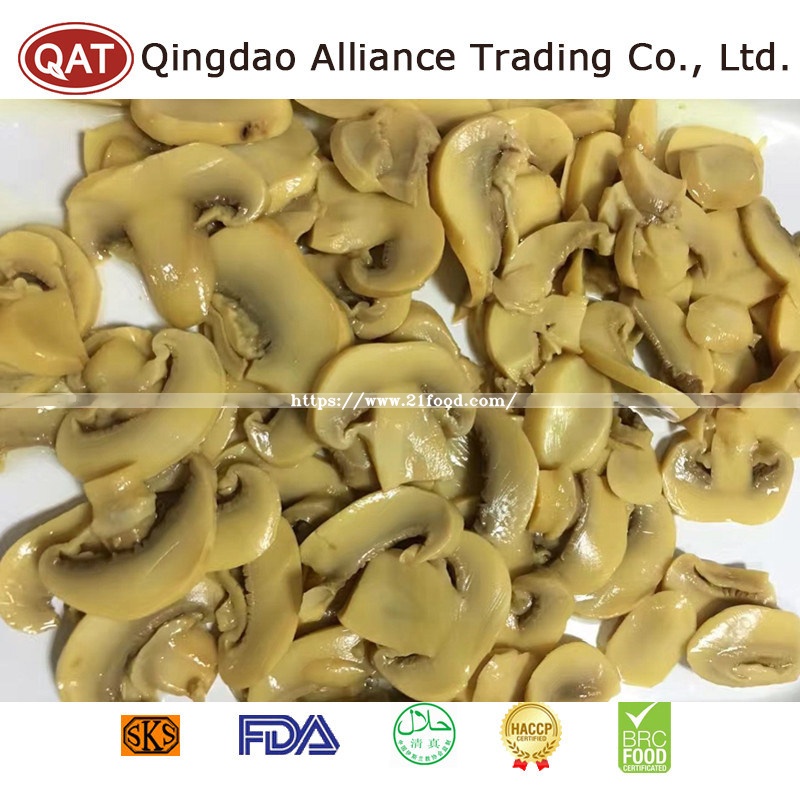 Canned Salted Sliced Champignon Mushroom for Exporting