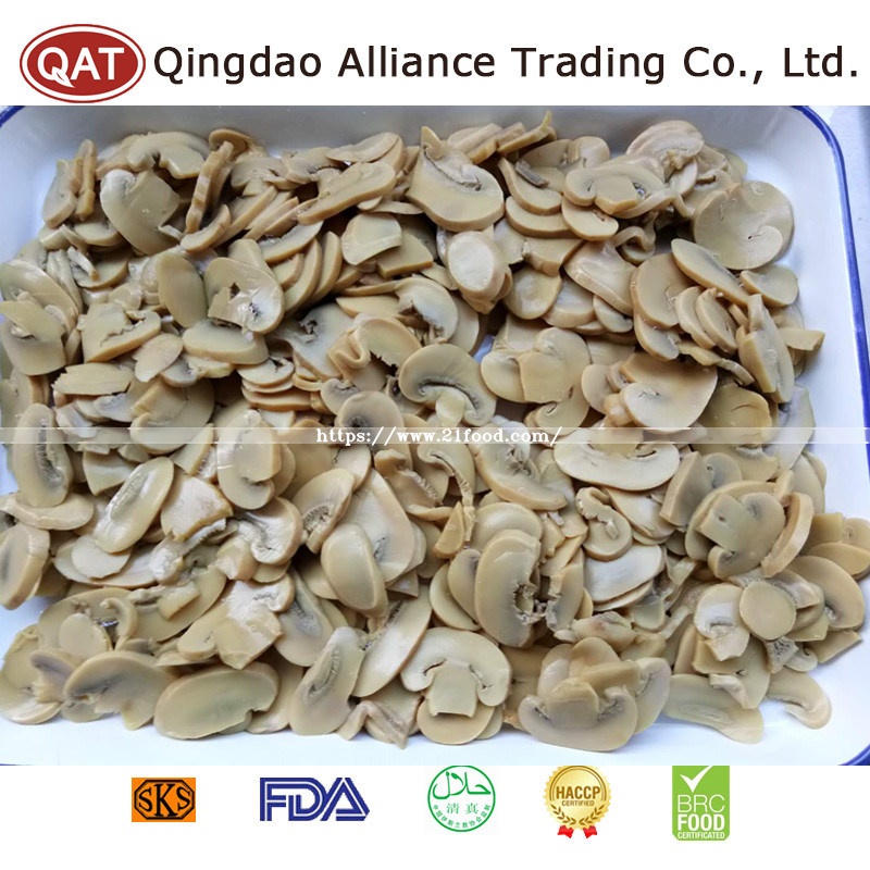Canned Salted Sliced Champignon Mushroom