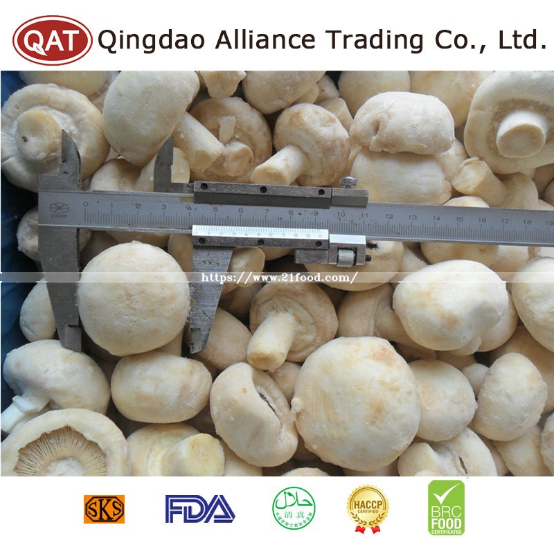 New Crop Frozen Sliced Champignon Mushroom