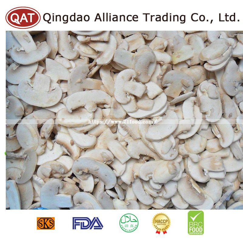 Top Quality Frozen Sliced Champignon Mushroom