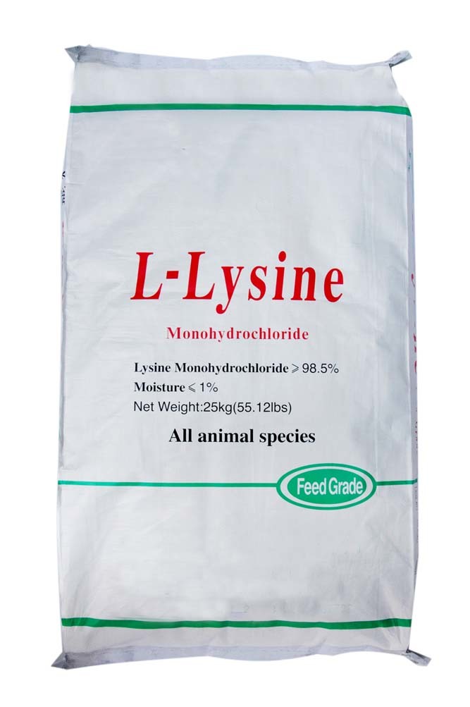 High Quality 98.5% Lysine-HCl Feed Fodder From China