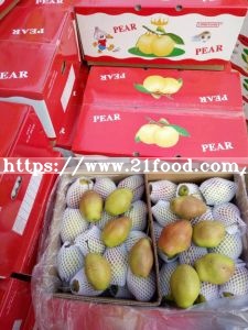 Fresh Red Korla Pear, Fragrant Pear From China