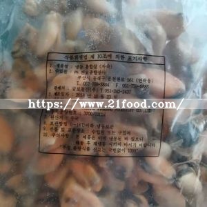 Frozen Boiled Mussel Meat New Season Mytilus Edulis