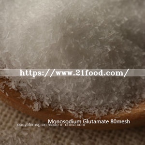 Food Additive Msg Monosodium Glutamate (80mesh) Wholesale