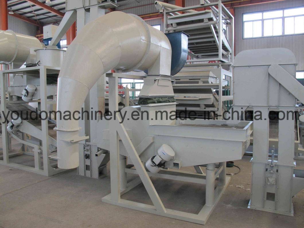 Udkh-Tk600 High Efficiency Castor Bean Shelling Removing Machine/Sunflower Seed Peeling and Separating Machine