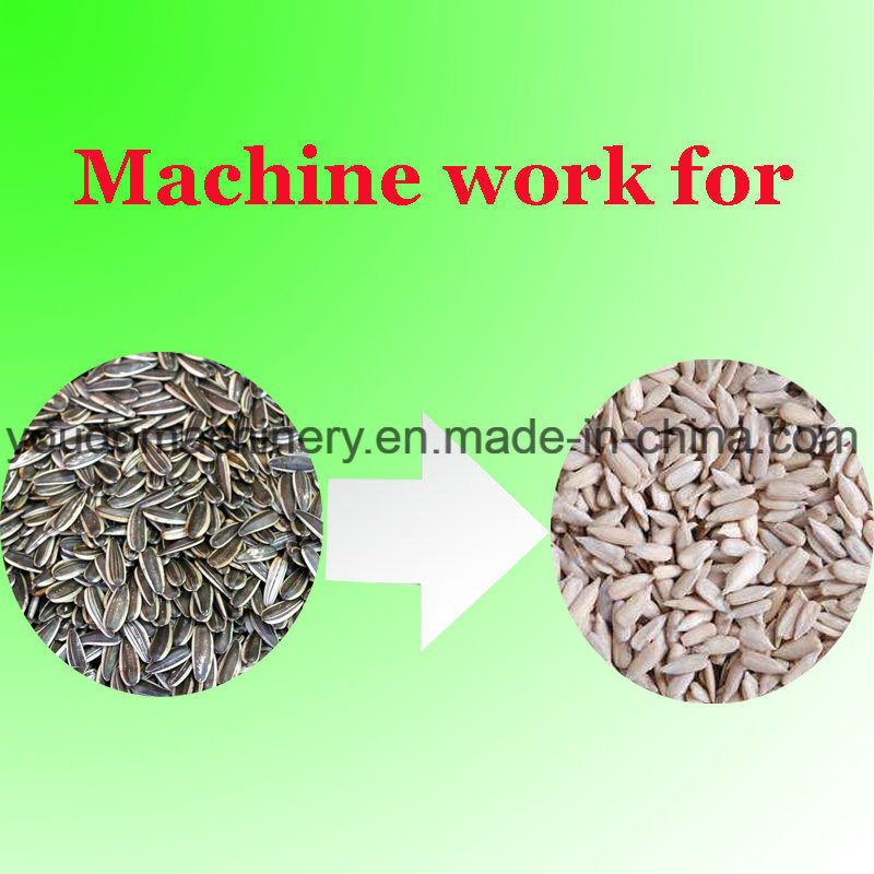 Udkh-Tk600 High Efficiency Castor Bean Shelling Removing Machine/Sunflower Seed Peeling and Separating Machine