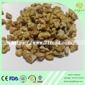Walnut Kernel in Pieces Light White