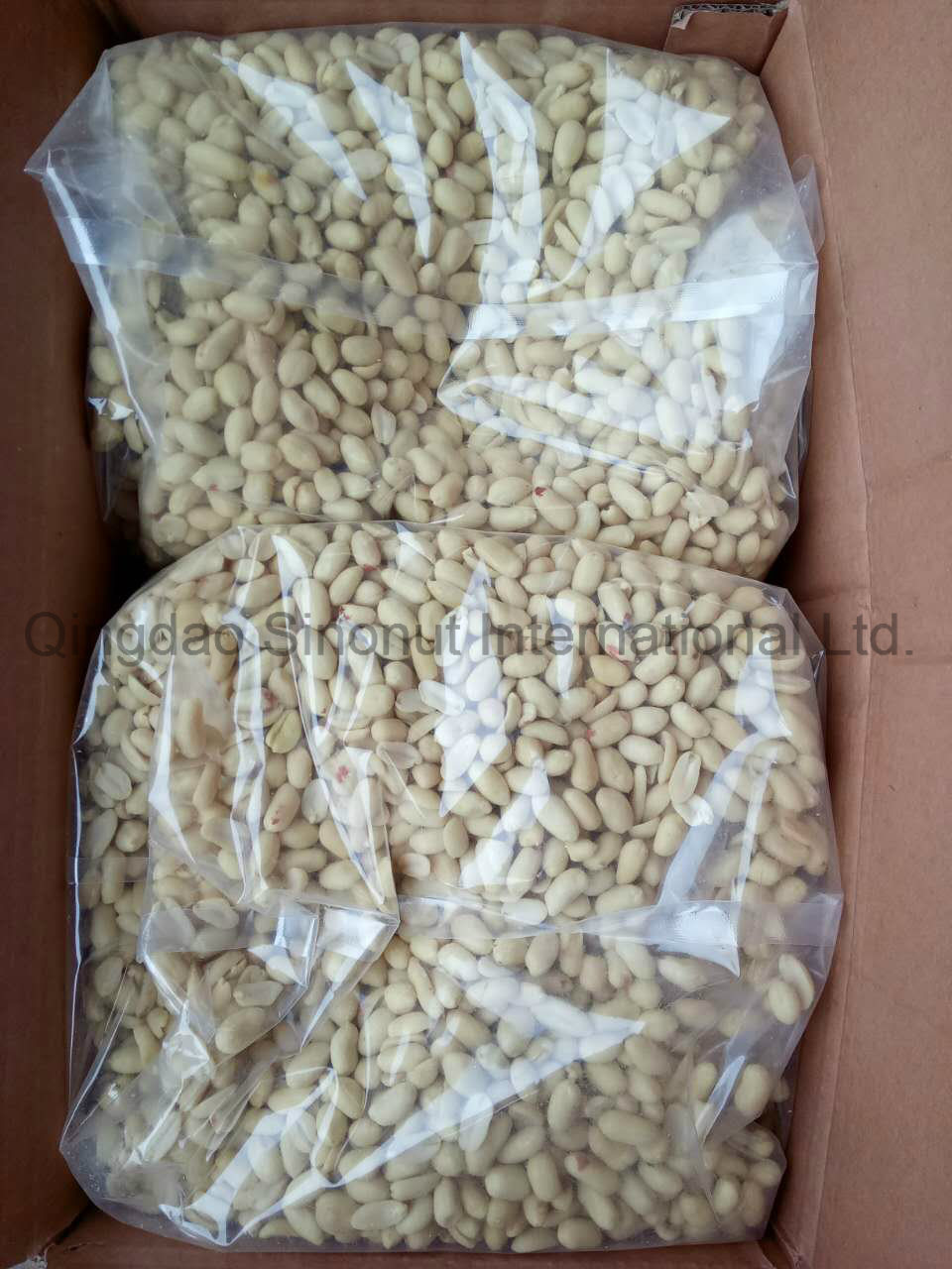 Blanched Peanuts of Split Kernel 20%