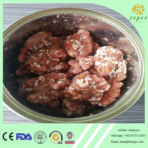 Amber Sugar Coated Walnut Kernel