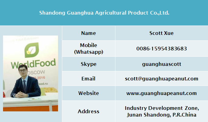 on Sale Fried Peanuts From Shandong Guanghua