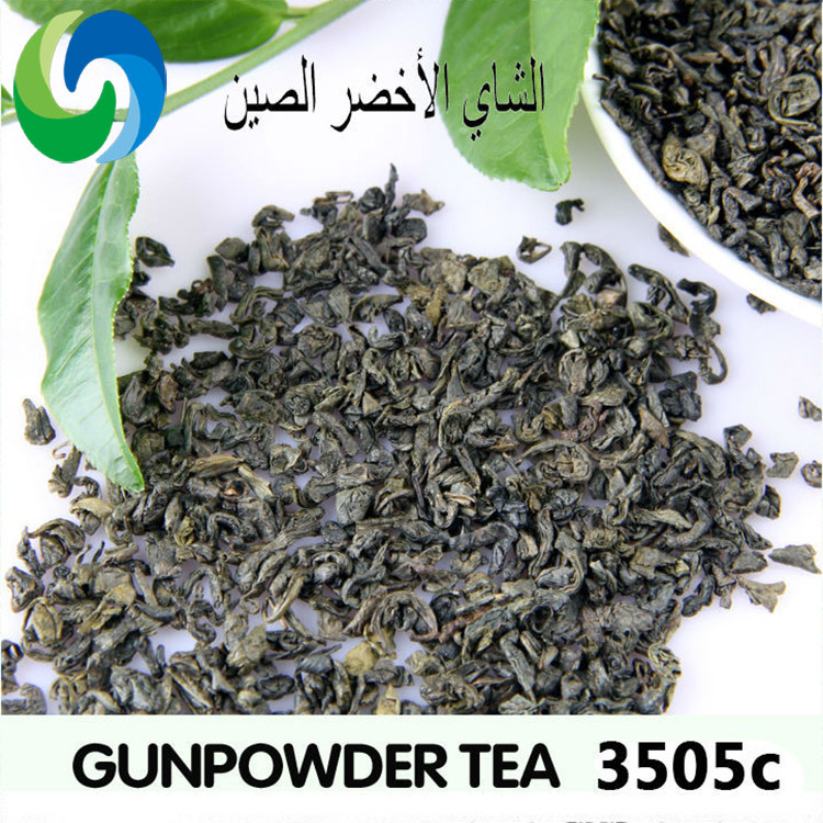 3505c Factory Price Wholesale Gunpowder Green Tea Organic Natural Tea