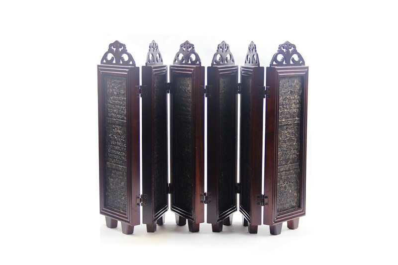 Mini Screen Hunan Dark Tea Brick (Chinese Thirty-Six Stratagems pattern)