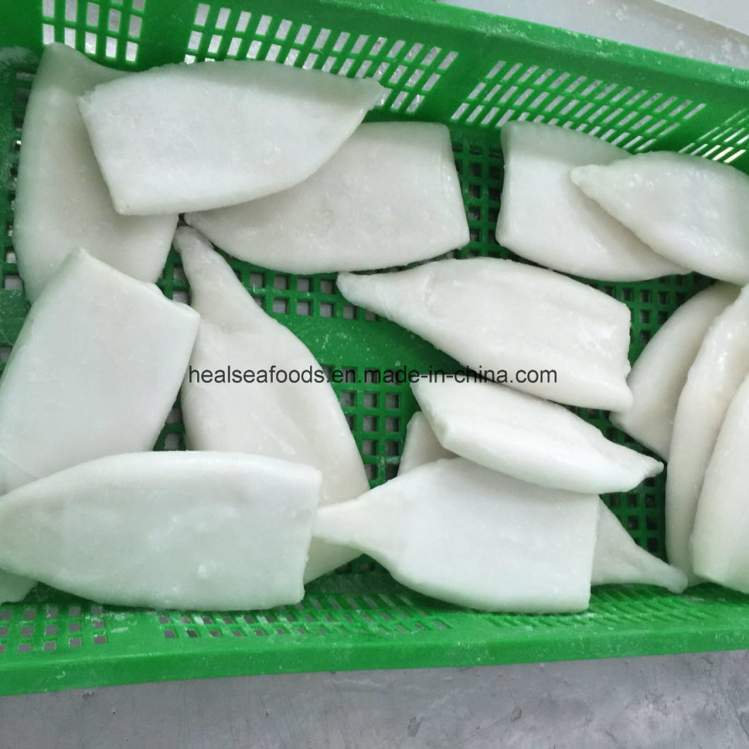 Frozen Slice Squid Raw Material Pacific Squid
