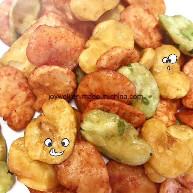 Good Taste Mixed Broad Bean/Fava Beans Healthy Crispy Colorful Natural Snacks