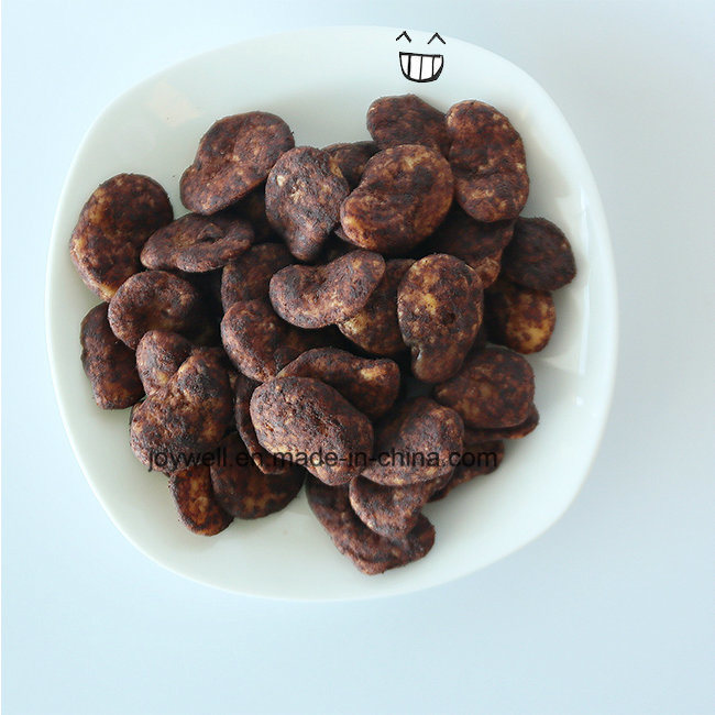 Black Color Broad Bean/Fava Beans Roasted Coated with Coco Flavor OEM Service Packing