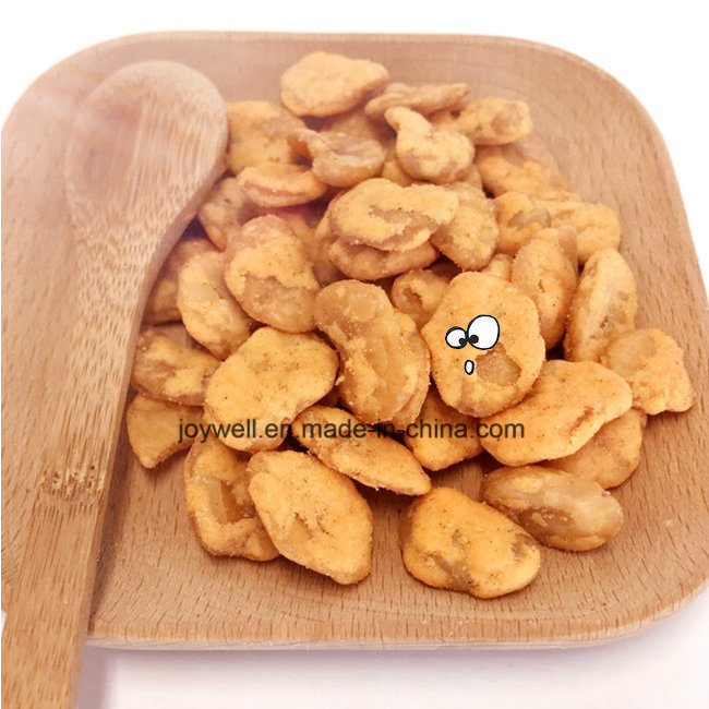 Crispy and Delicious Broad Bean/Fava Beans with Spicy Flavor Healthy Snacks for Leisure