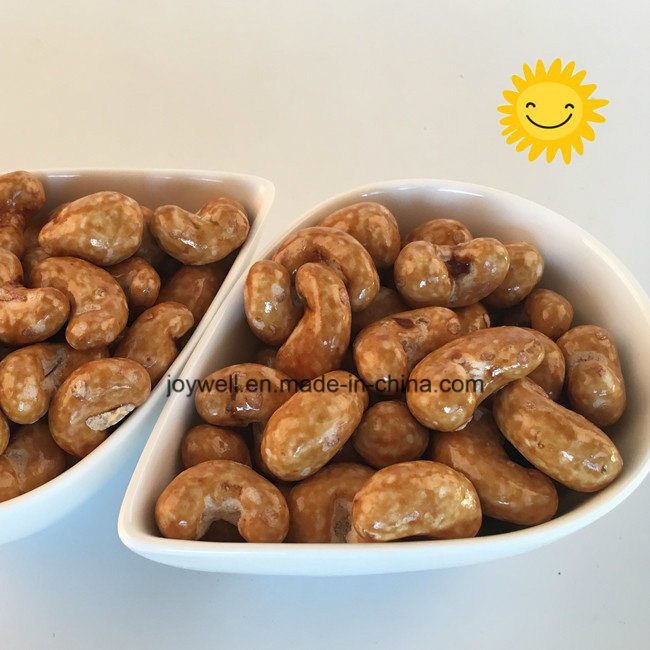 Soy Sauce Cashew Highlight Coated with Whloesale Price in Bulk Bag