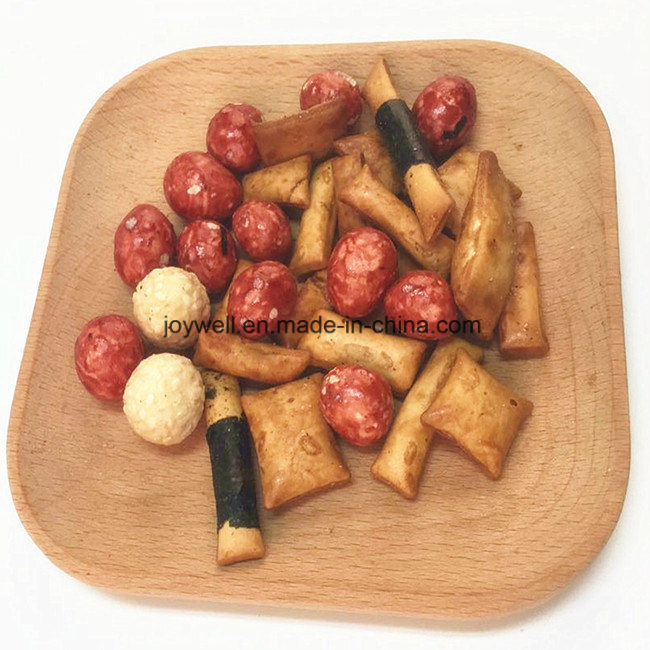 Roasted Rice Cracker Mixed Crispy Snacks Hot Sales