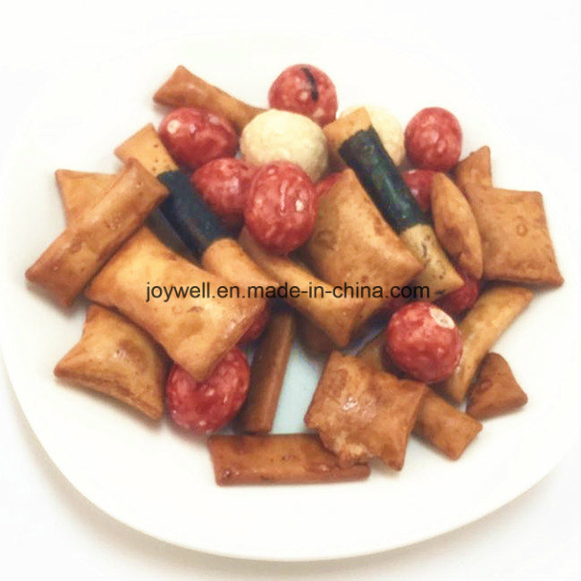 Roasted Rice Cracker Mixed Crispy Snacks Hot Sales