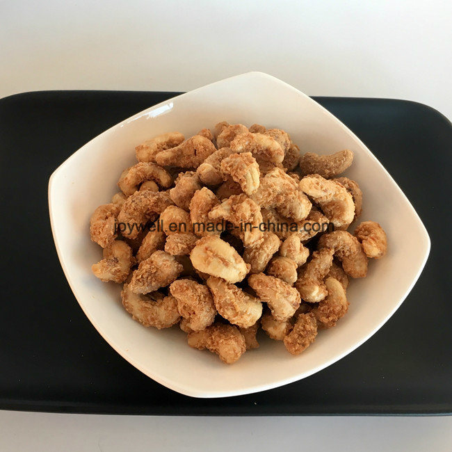 Roasted Snacks Shredded Coconut Coated Cashews with Halal Kosher Certification