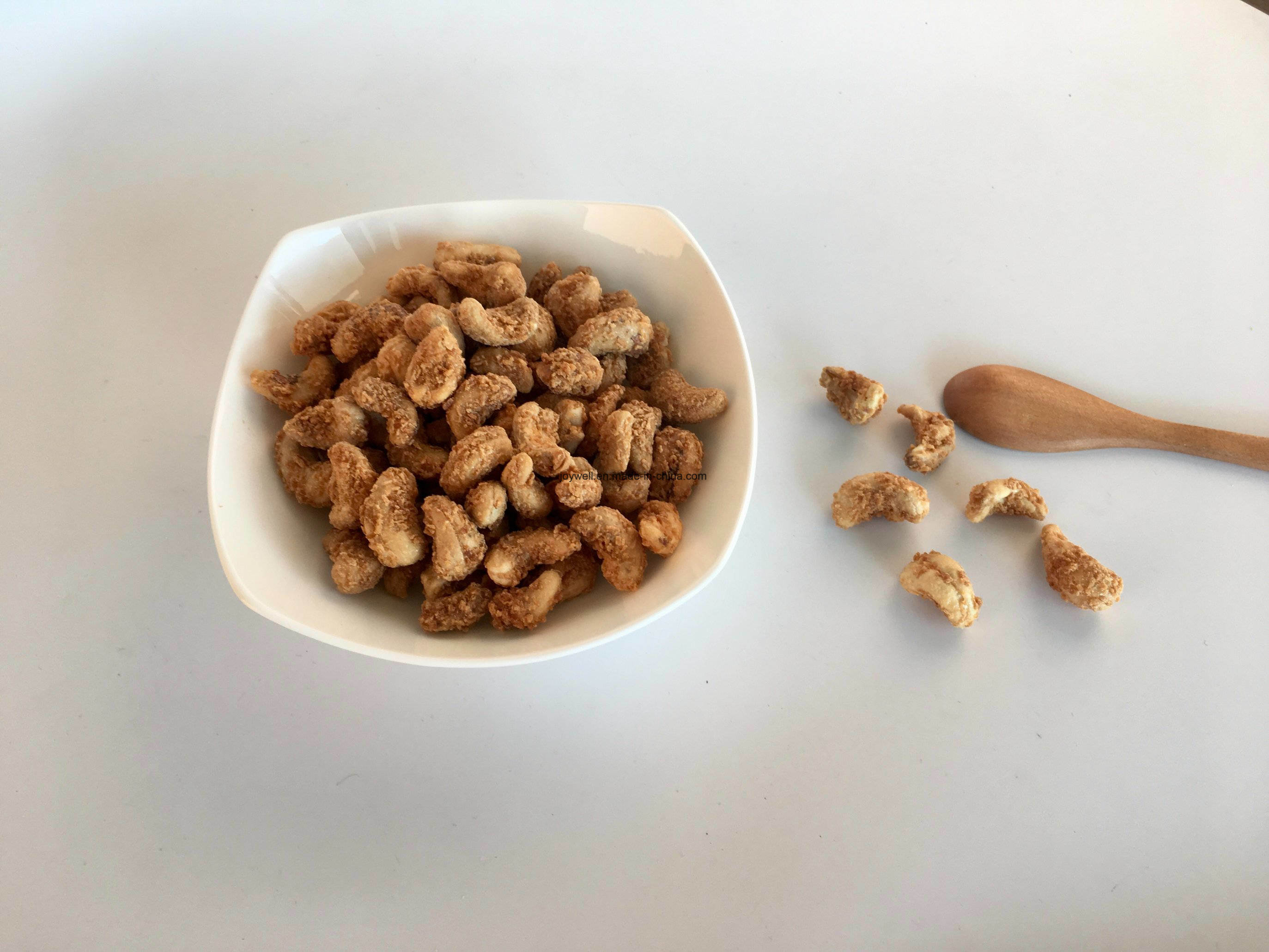 Roasted Snacks Shredded Coconut Coated Cashews with Halal Kosher Certification