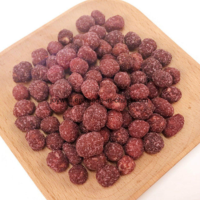 Purple Potato Coated Roasted Peanuts Snack Food Halal