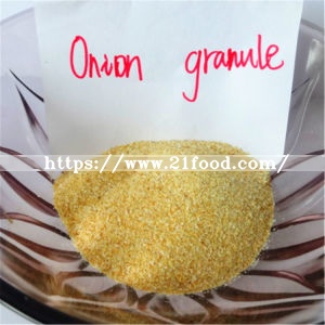 Toasted White Yellow Ad Onion Granule with 25kg Packing