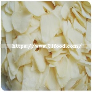 Dehydrated Garlic Flakes Without Roots
