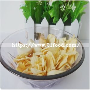Dehydrated Garlic Flakes Without Roots