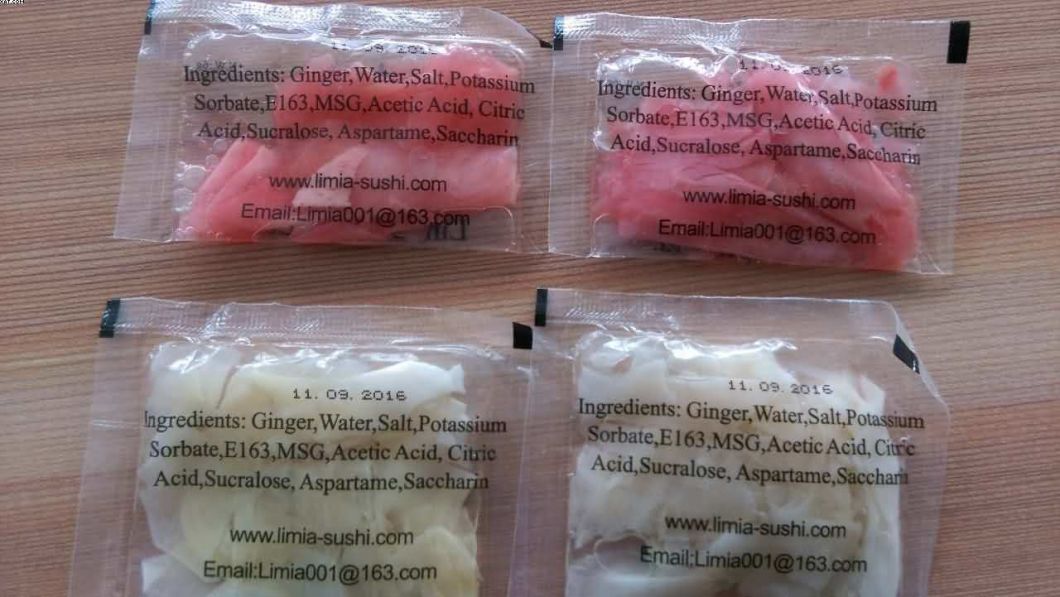 Japanese Cuisine Sushi Pickled Ginger 10g for Take Away