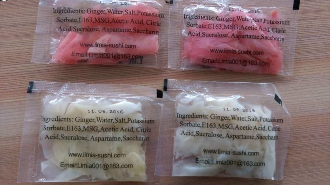 Japanese Cuisine Sushi Pickled Ginger 10g for Take Away