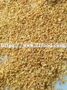 Fried/Deep Fry/Deep-Fry Deep Yellow Color Garlic Granules